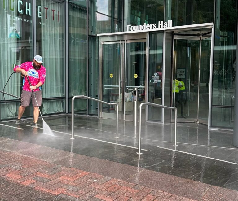 walkway-cleaning