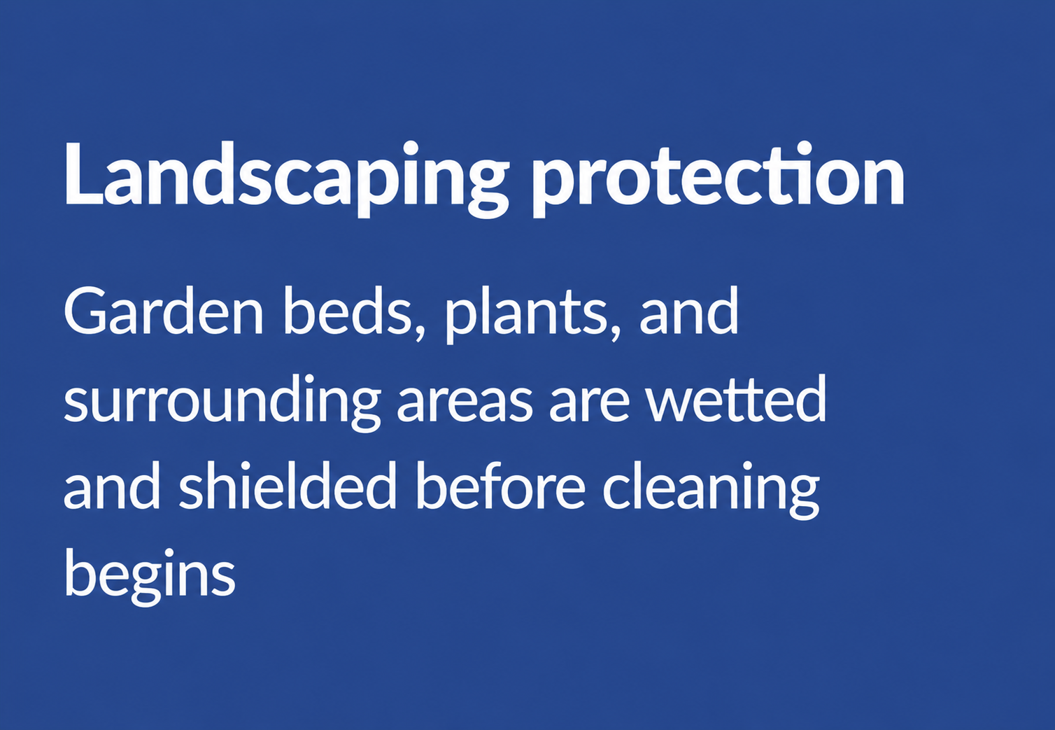 landscaping